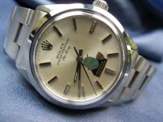 RARE 1979 Rolex AirKing Early Winn Dixie Logo Dial Watch Mint 