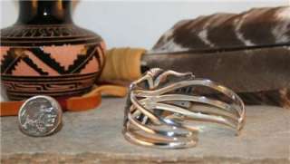 Navajo Crazy Horse & Sterling Silver ROY BEGAY Bracelet  