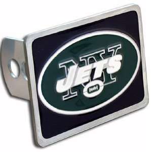 New York Jets Large Zinc Trailer Hitch Cover   NFL Football Fan Shop 