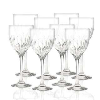 Mikasa Arctic Lights Modern Crystal Wine Glasses 8 025398059911  