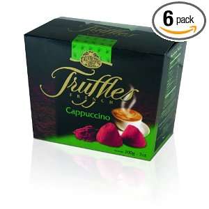 Truffettes de France Natural Truffles, Cappuccino, 7  Ounce Boxes 
