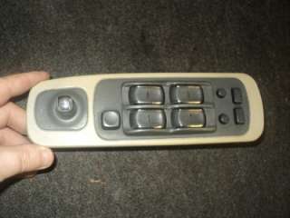 1998 CADILLAC DEVILLE LEFT FRONT MASTER WINDOW SWITCH  