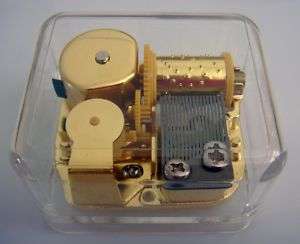 See Through Wind Up Music box SING A SONG OF SIXPENCE  