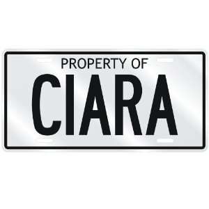  NEW  PROPERTY OF CIARA  LICENSE PLATE SIGN NAME: Home 