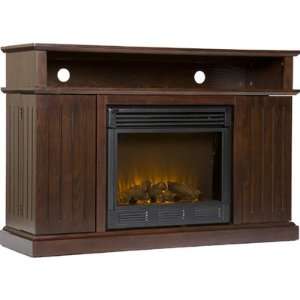   : Lexington Electric Fireplace Media Stand   Espresso: Home & Kitchen