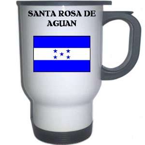  Honduras   SANTA ROSA DE AGUAN White Stainless Steel Mug 