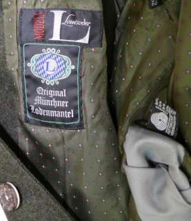 WOOL ~ GREEN Men German Hunting Suit Over COAT 48 XL  