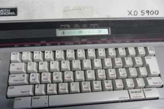 Smith Corona XD 5900 Electronic Typewriter Processing  
