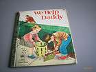 1962 We Help Daddy by Mini Stein A Little Golden Book