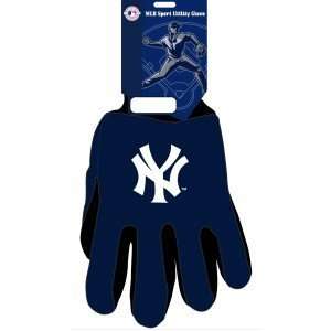  New York Yankees Two Tone Gloves: Sports & Outdoors