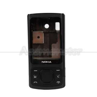   Housing Case Cover + Keyboard For Nokia 6700S Black + Tools  