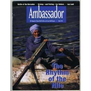  TWA Ambassador Magazine March 1996 Nile River Egypt 
