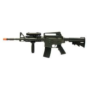   AEG Electric M16 Assault Rifle FPS 200 Airsoft Gun: Sports & Outdoors