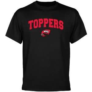  Western Kentucky Hilltoppers Black Mascot Arch T shirt 