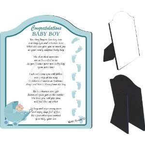   One Item #CFS 57P 402 (poem for baby boy, baby poem)