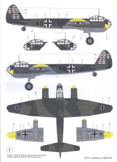 Techmod Decals 1/72 JUNKERS Ju 88A 4 Bomber  