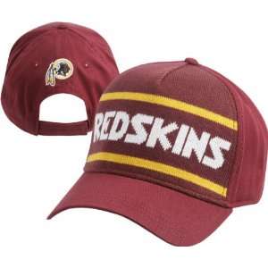  Washington Redskins Wool Sweater Adjustable Hat: Sports 