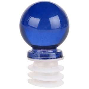  Cobalt Blue Glass Bottle Cork Topper 