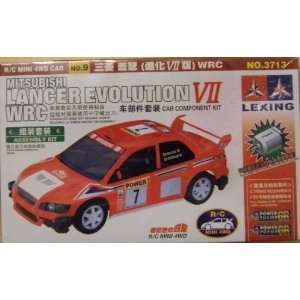  Mitsubishi Lancer Evolution VII WRC Car Component Kit 