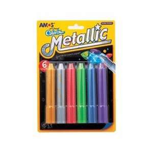  AMOS Silky Crayon Colorix Metallic (6 colors) Toys 