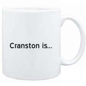  Mug White  Cranston IS  Usa Cities: Sports & Outdoors