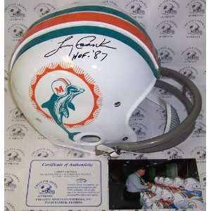  Larry Csonka Autographed Helmet   Authentic with RK 