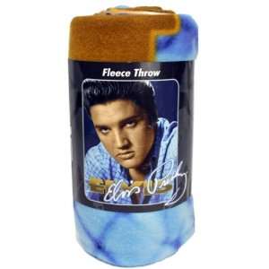    Elvis Presley Fleece Throw Blanket (Light Weight): Home & Kitchen