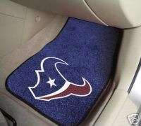 Houston Texas Football Team Car Floor Mat Floorboard  
