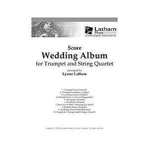  Wedding Album for Trumpet and String Quartet   Score 