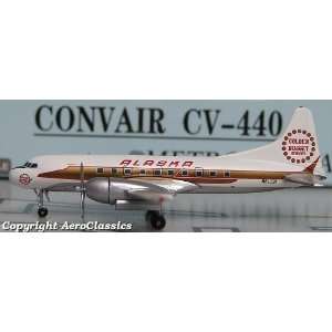  Aeroclassics Alaska Airlines CV 240 Golden Nugget Model 