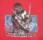Filipino Strength Red Manlalaban Pinoy Filipino T Shirt Sz 2XL   NWOT