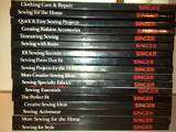 Lot of 18 SINGER SEWING REFERENCE LIBRARY Book Set, Hardcover  