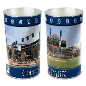 Detroit Tigers Waste Paper Trash Can:  Home & Kitchen