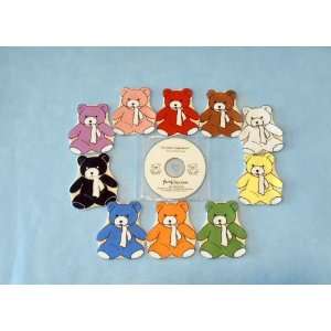   Bears Flannel Board Felt Set Story Time with Music CD Toys & Games