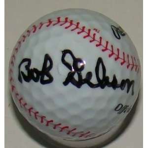   Bob Gibson Ball   Golf WCA   Autographed Baseballs