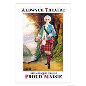  Aldwych Theatre Presents Miss Alexandra Carlisle as Proud 