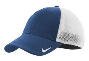 Nike Golf: Meteor Blue / White Flexfit Mesh Back Cap / Hat  