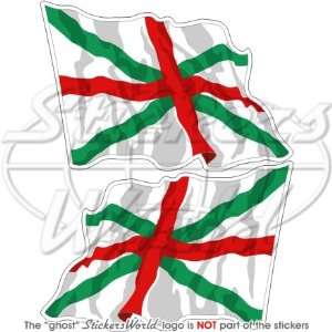  BULGARIAN NAVAL JACK Waving Flag Bulgaria 3 (75mm) Vinyl 