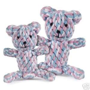  Zanies Rugged Twisted Cotton Rope Bear Dog Chew Toy 4 