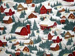 FABRIC   SNOW TOWN FROM BLANK TEXTILES  