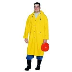  2XL Nylon Yellow CK3 Raincoat w/Detachable Hood: Home 