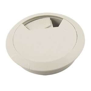   Grommet Light Gray Cable Hole Cover for Computer Desk: Office Products