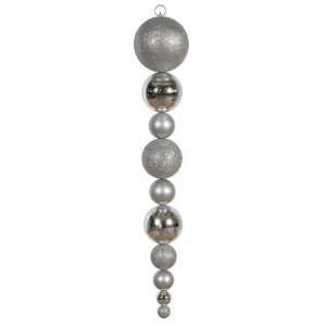  44 Silver Shiny/Matte Ball Drop: Home & Kitchen