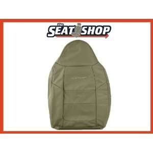   350 Med Parchment Leather Seat Cover LH Top w/ Lariat Logo Automotive