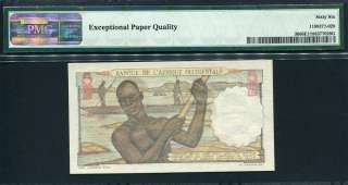 French West Africa 1954, 5 Francs, P36, PMG 66 GEM UNC  
