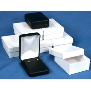   Leather Large Earring Gift Boxes Showcase Displays: Home & Kitchen