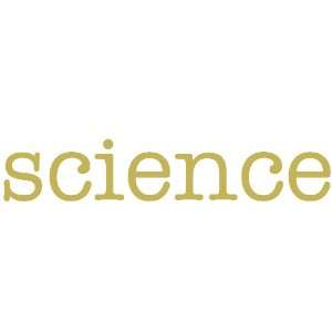  science Giant Word Wall Sticker