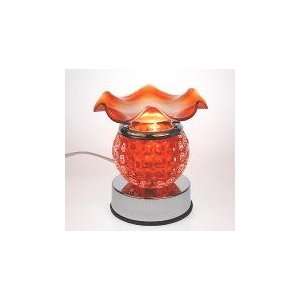  Electric Aroma Lamp   Touch Activated   Orange Sphere 