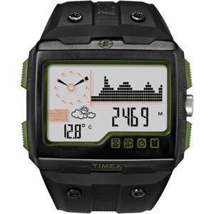  TIMEX EXPEDITION WS4 ALTITUDE COMPASS WEATHER BLACK/GREEN 