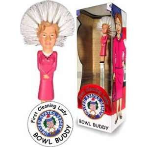  Clinton 1st Cleaning Lady Toilet Scrubber   Bowl Buddy: Toys & Games